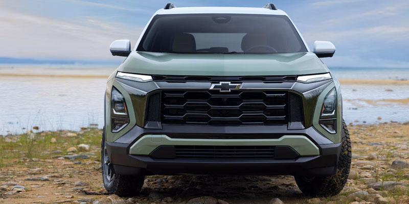 A 2025 Chevrolet Equinox parked near a lake in St. Clairsville, OH 