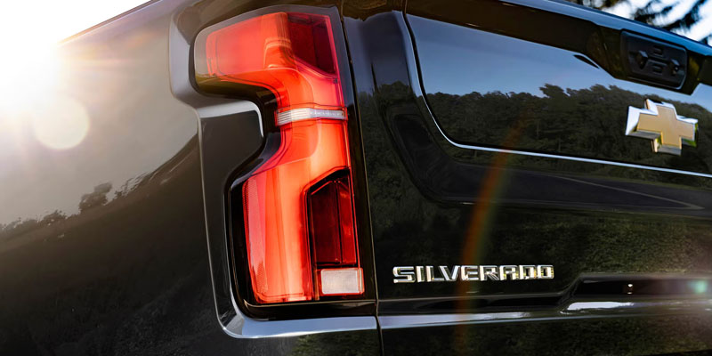 The emblem of the 2026 Chevrolet Silverado 3500HD in St. Clairsville, OH 