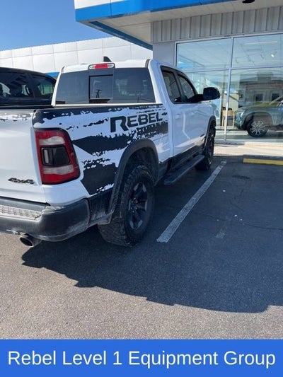 2019 RAM 1500 Rebel Quad Cab 4x4 6'4" Box