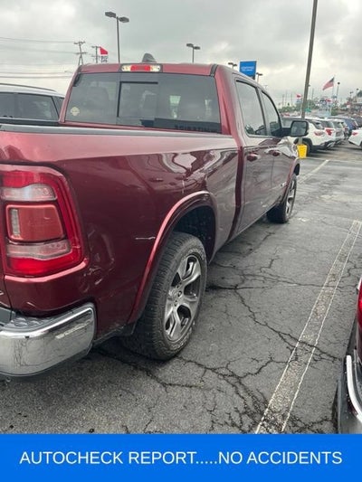 2019 RAM 1500 Laramie Crew Cab 4x4 6'4" Box