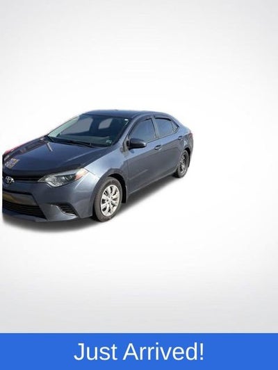 2016 Toyota Corolla LE