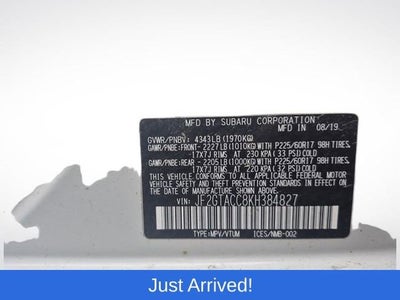 2019 Subaru Crosstrek 2.0i Premium