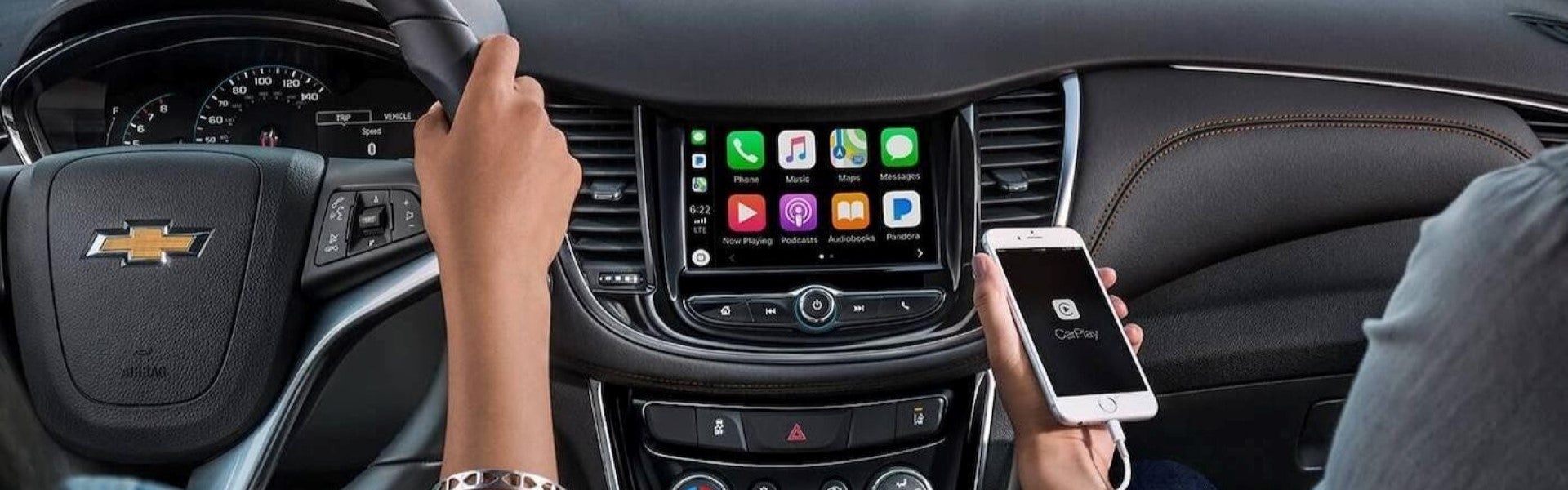 Chevrolet infotainment interior view