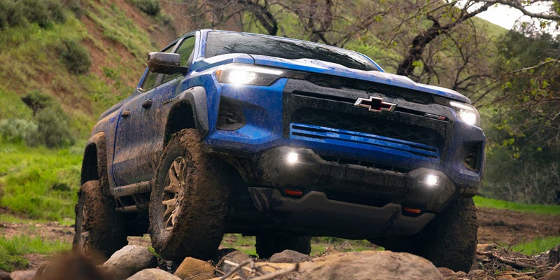 2026 Chevrolet Colorado performance in St. Clairsville, OH, powered by a 2.7L TurboMax® engine, offering 310 hp, 430 lb-ft of torque, and a maximum towing capacity of 7,700 lbs.