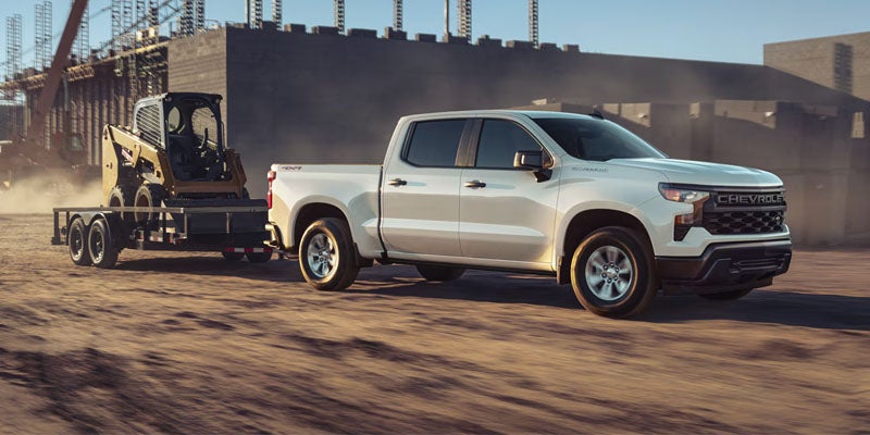 2026 Chevrolet Silverado 1500 driving performance in St. Clairsville, OH with 2.7L TurboMax, 5.3L and 6.2L V8 engines and Duramax 3.0L Turbo-Diesel