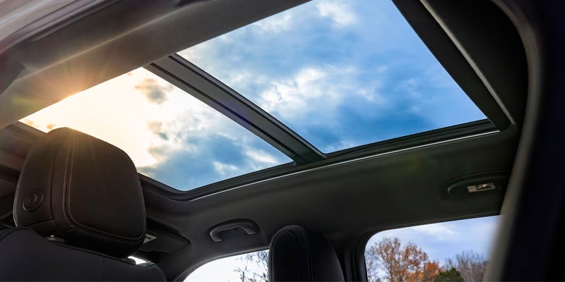 2026 Chevrolet Trailblazer in St. Clairsville, OH with available panoramic sunroof providing natural light and open-air driving experience